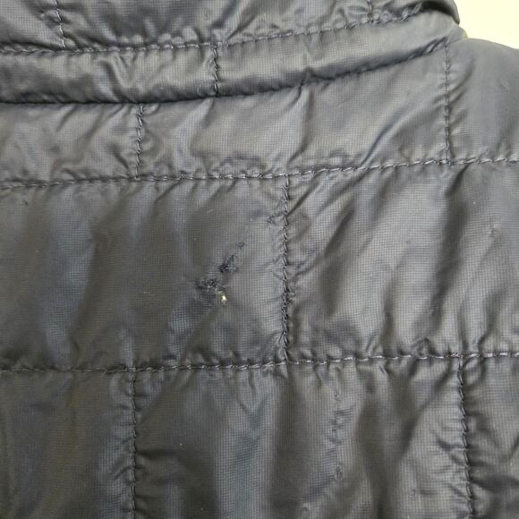 Patagonia Logo Nano Puff Navy Blue Vest Size S - Picture 7 of 10
